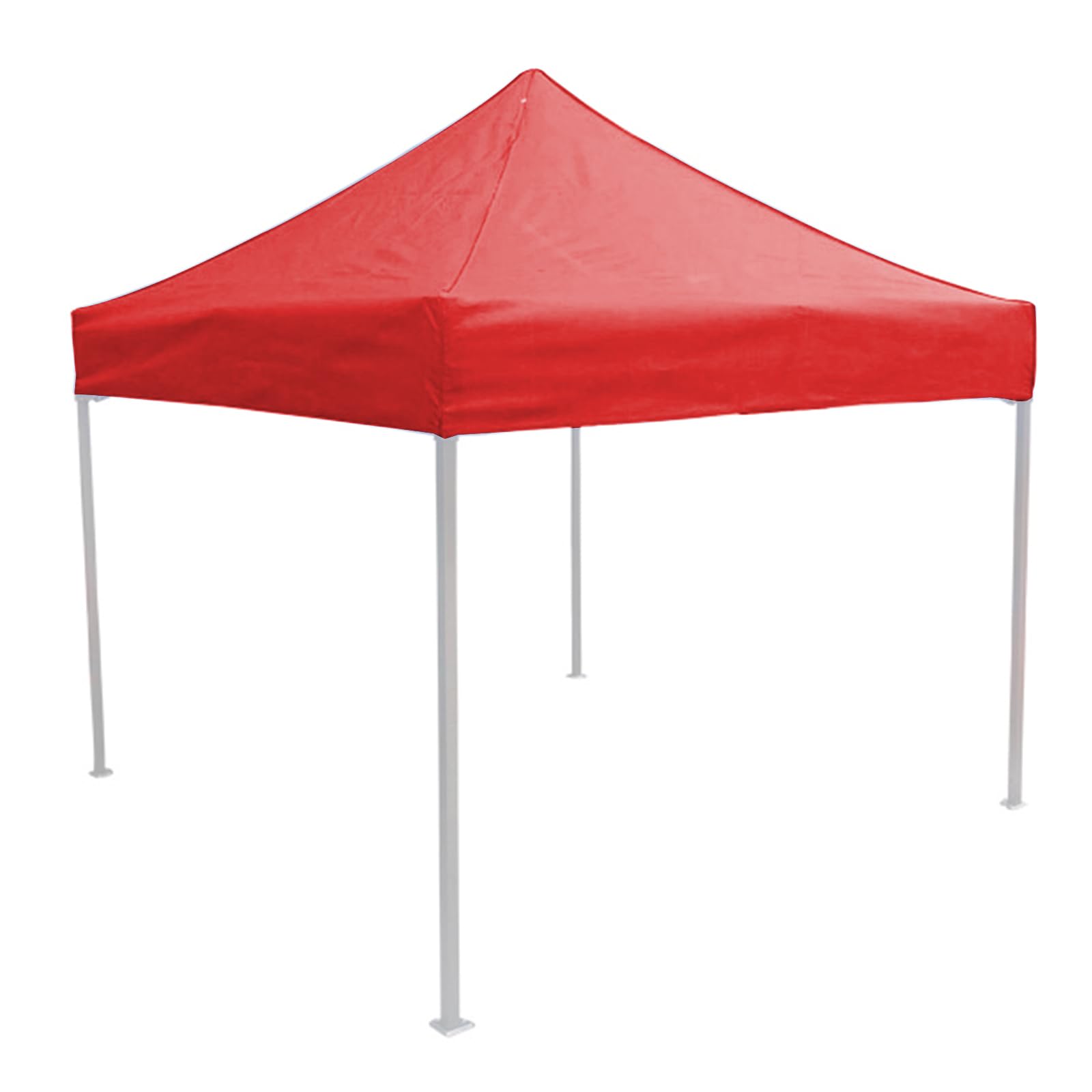 KMDZDZGS Canopy Replacement Roof Covers, UV-Resistant & Waterproof Gazebo Cover, Outdoor Roof Tarpaulin Top Cover for Garden Parties, BBQs, Festivals & Camping (Red, 3 x 3 m)