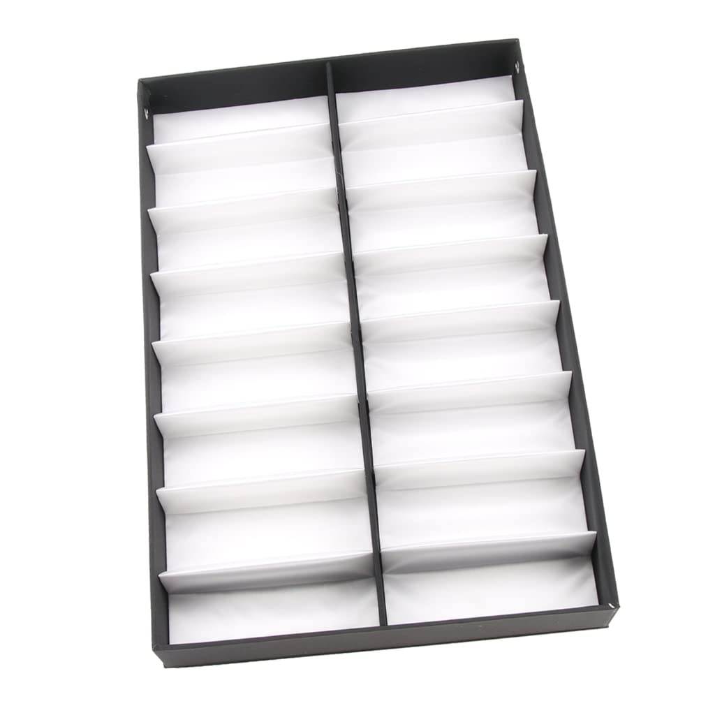 Estuche para Anteojos Caja de Almacenamiento for anteojos con 16 Ranuras, Estuche for exhibición de Joyas, Estuche for anteojos, Estuche for Gafas de Sol