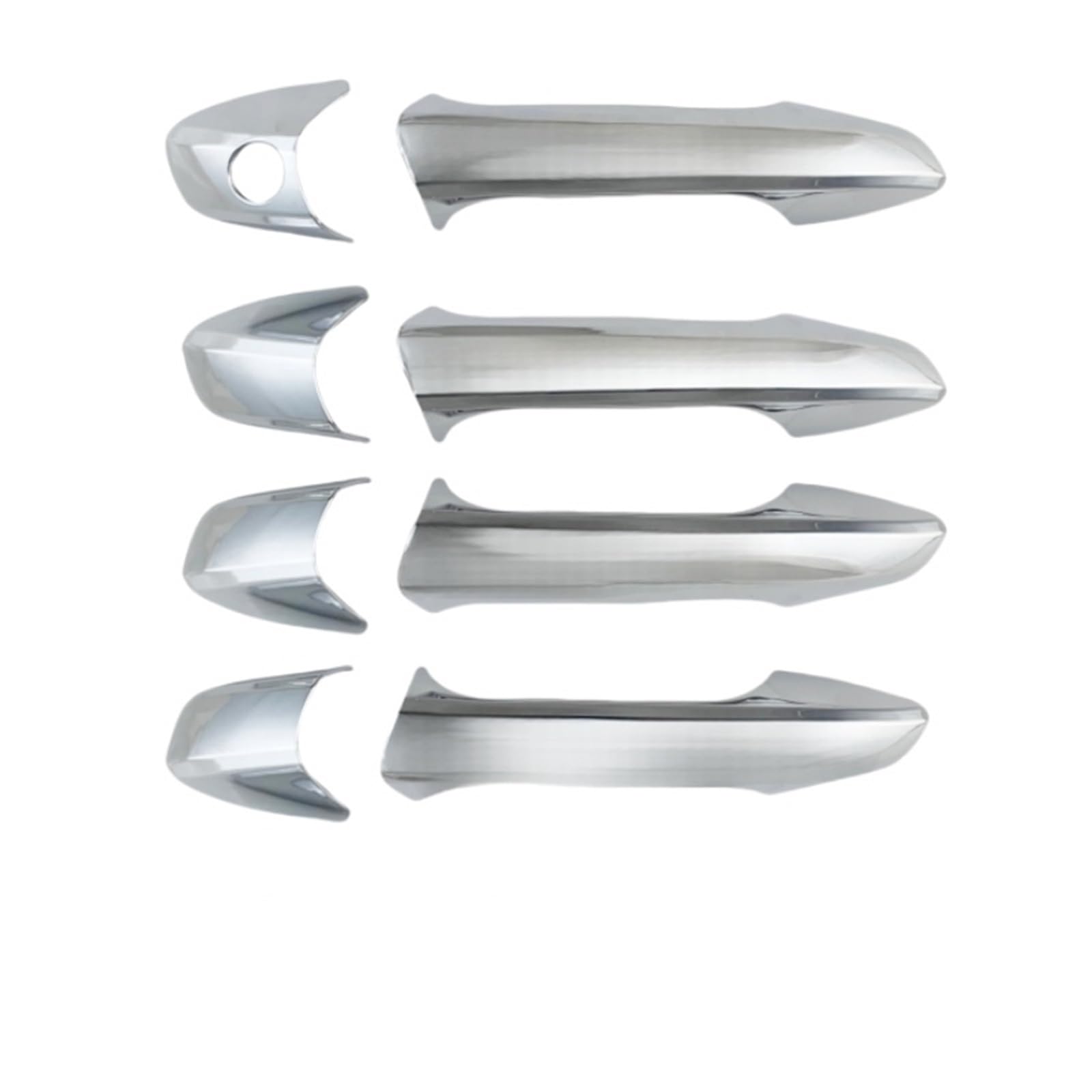 Zhauyorv Silver Door Handle Covers Compatible With Mercedes-Benz Cla-Class W117