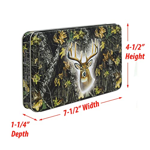 Rivers Edge Products Whitetail Deer naipes y dados miniatura 6