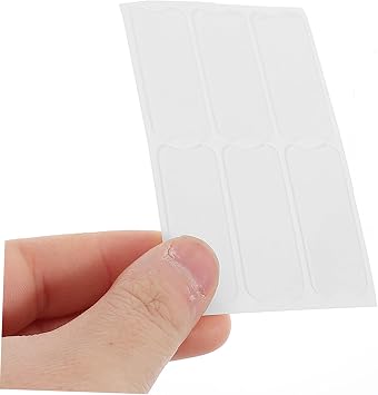 60pcs Silicone Ear Corrector Tape with Edges for Prominent Ear Correction Heavy Earring Lifter Stickers for Adults and Children