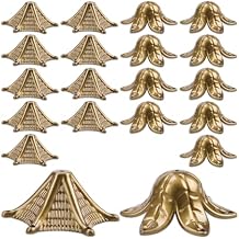 ZORZA 20Pcs Antique Plastic Wind Chime Caps for DIY Projects Enhance Your Feng Shui with Wind Bell Replacement Tops Chime Parts
