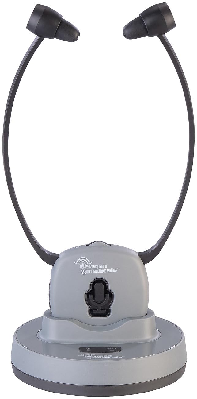 Casque TV sans-fil 2,4 GHz et amplificateur de son [newgen medicals]