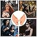 AOKWAWALIY Ear Cuffs Fairy Mystical Pixie Elven Ears Pointed Ears Tips Halloween Party Elven Vampire Dress Up Costume Makeup Masquerade Accessories