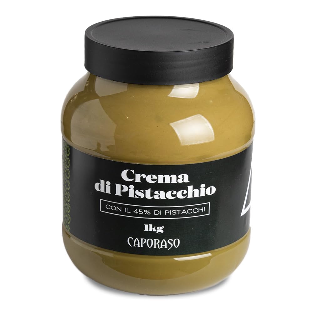 Pâte à tartiner pistache 45% crème naturelle sans huile de palme (1 kilogramme)