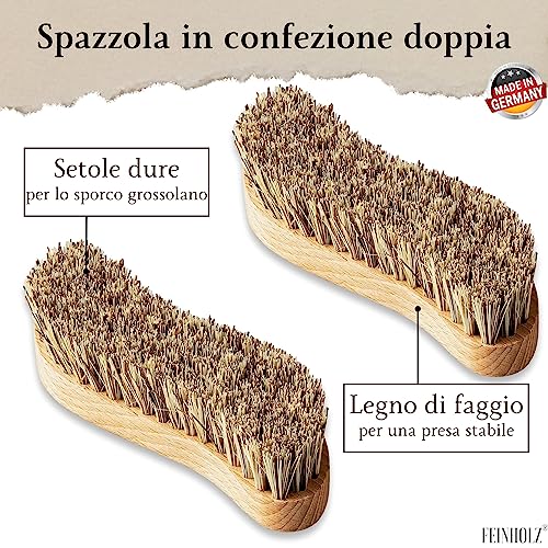 FEINHOLZ® Spazzola per la pulizia del legno (2