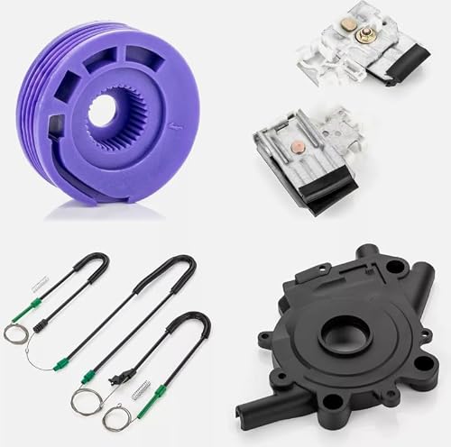 Image of NONSTOP AUTO Window Regulator Repair Kit Cables Clips Front Right Side For VW Golf MK4 1997-2006 1J4837462H