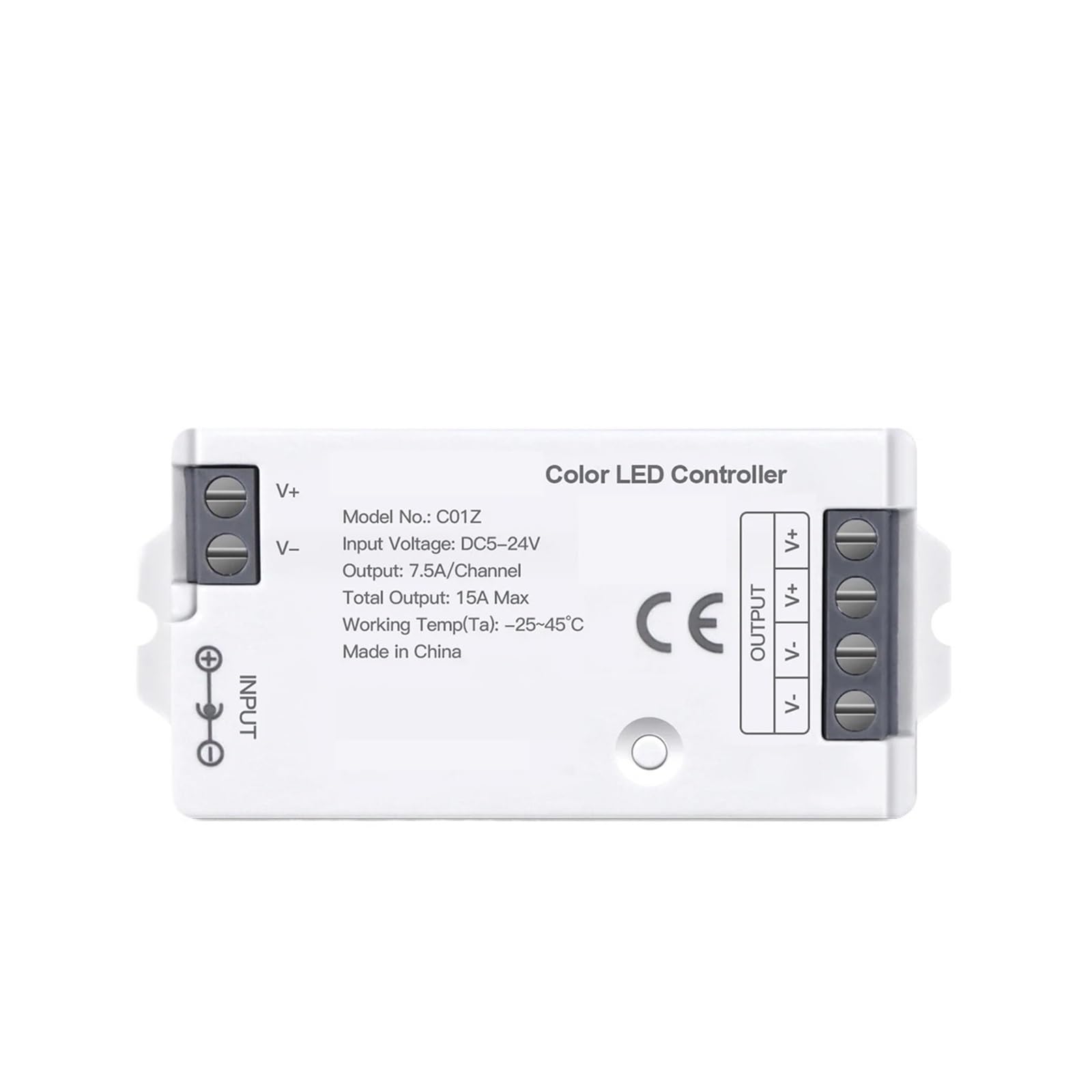 Controlador de tira LED RGB 3.0 con regulación para iluminación precisa y eficiente en el hogar