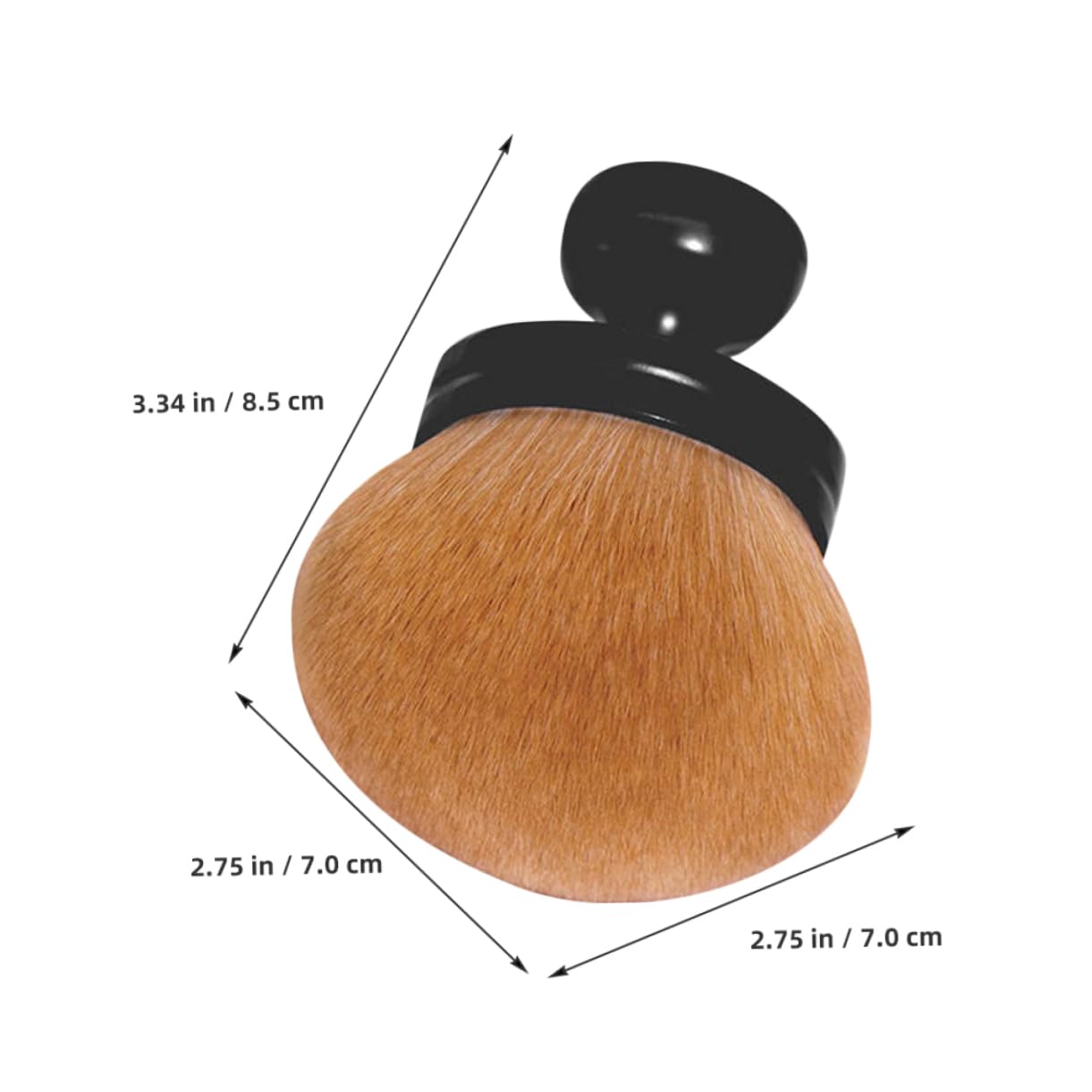 LIFKOME Bulk Makeup Brushes Blush Brush Soft Bristles Travel Size for Women's Beauty Routine