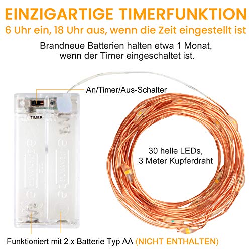 Lichterkette Batterie Timer Einstellen Die 15 besten Produkte im Vergleich