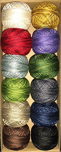 Image of Valdani Pearl Cotton Sz 12 | Essentials #1 - Julie Wurzer | 110 Yds /Ball