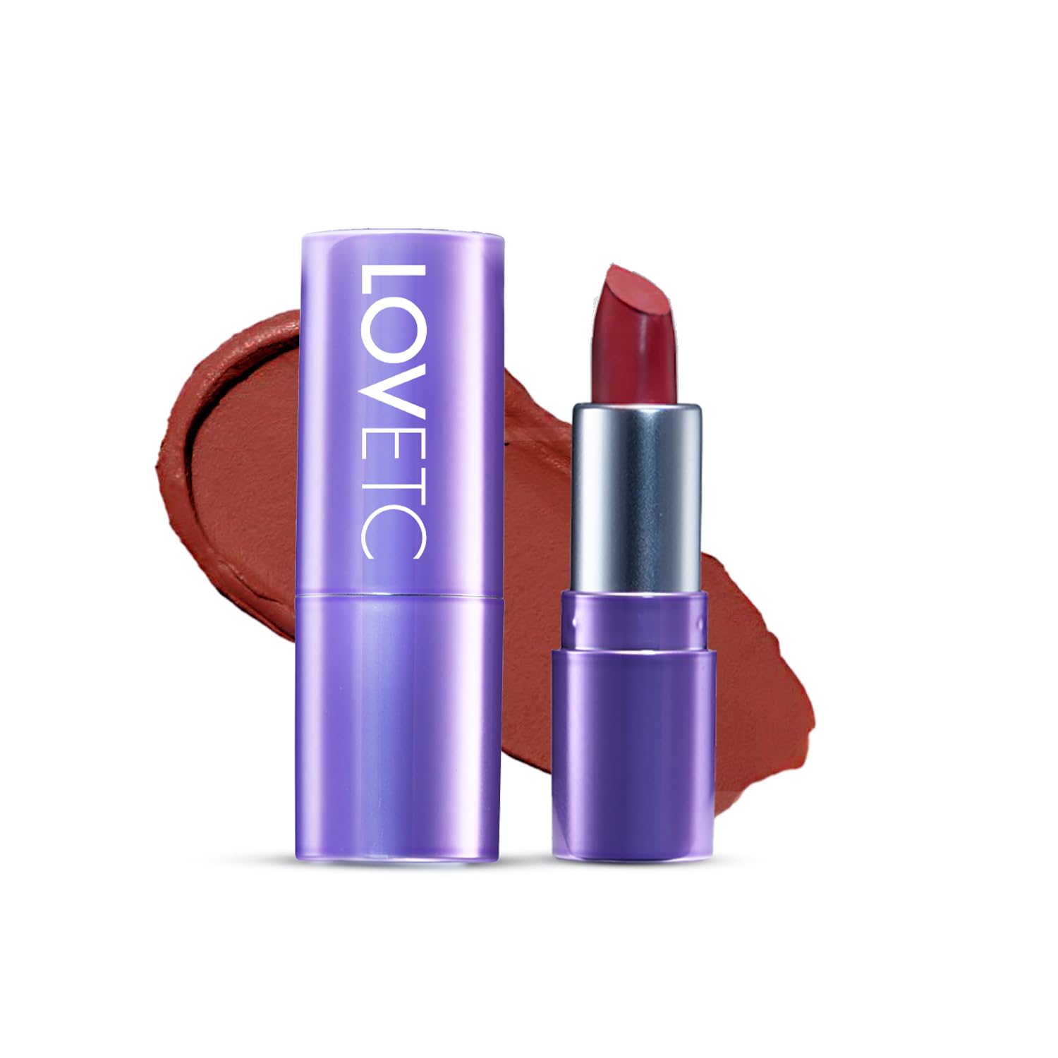 HD Matte Mini Lipstick, Transfer-Proof Makeup, Cozy Love, 1.5g | Travel Pack, Hyaluronic Acid & Marula Oil, All-Day Wear, One-Glide Application, Rich Colour Payoff, Vegan & Paraben Free-image-42