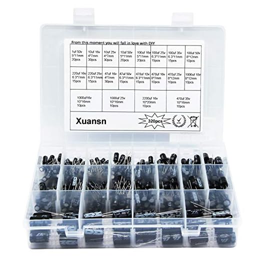 Low Voltage Electrolytic Capacitor Kit