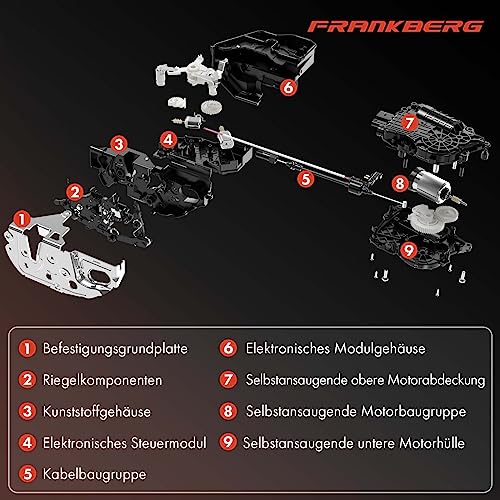 Cerradura delantera derecha para solucionar fallo de cierre en BMW G20 G21 Z4 G29 3