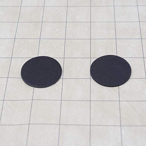 Set de 30 fichas negras sin recubrimiento para juego de mesa miniatura 4
