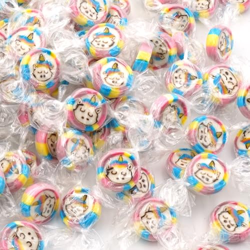 EinsSein Bonbons Licorne 500g | 140 Pièces Dragées Colorées | Bonbons Déco de Table pour...