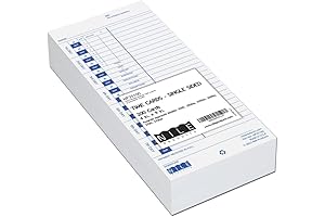 Pyramid 3500 Time Clock Cards