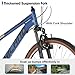 HILAND 26 Inch Mountain Bike for Mens and Womens, 21 Speeds Mountain Bicycle, High-Tensile Steel Frame, V Brake, Hardtail MTB for Adults Blue