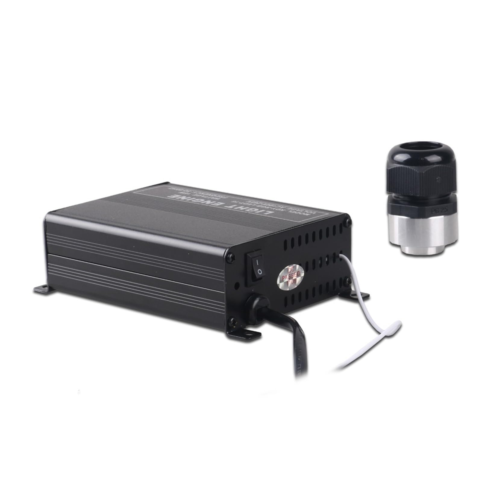 Luce in fibra ottica, Illuminazione a fibra ottica RGB da 16 W con telecomando a 24 tasti, motore di luci a fibra ottica con generatore di luce