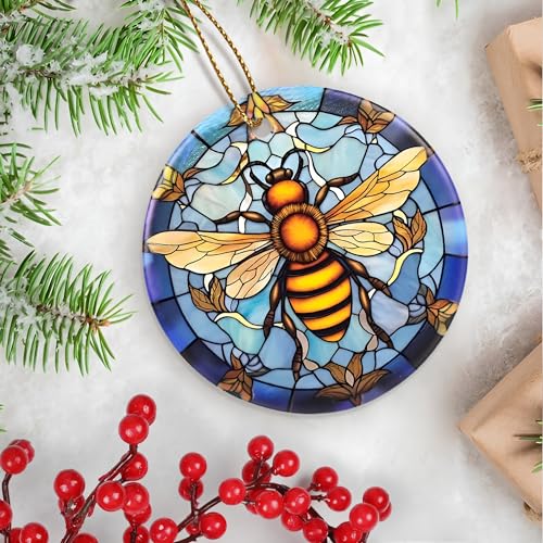 Touber Christmas 2023 Ornament, Christmas Decoration, Holiday Present Idea, Heirloom Keepsake, Round Ceramic, Gift Exchange, Gift Idea, Parrot, Butterfly, Octopus - Image 7