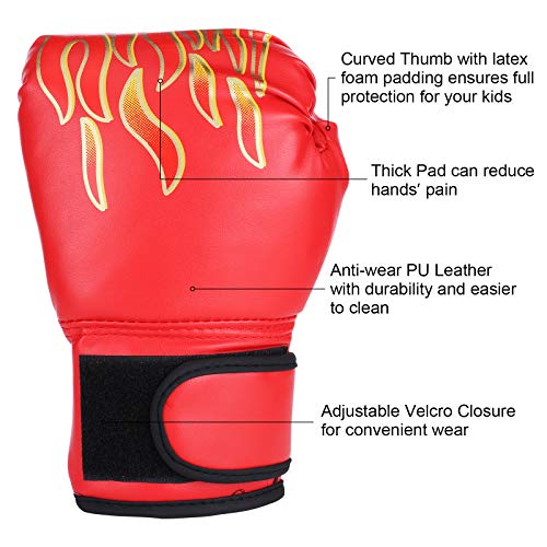 image for DTOWER Mini Boxing Gloves for Training, Sparring, Kickboxing & Fightin