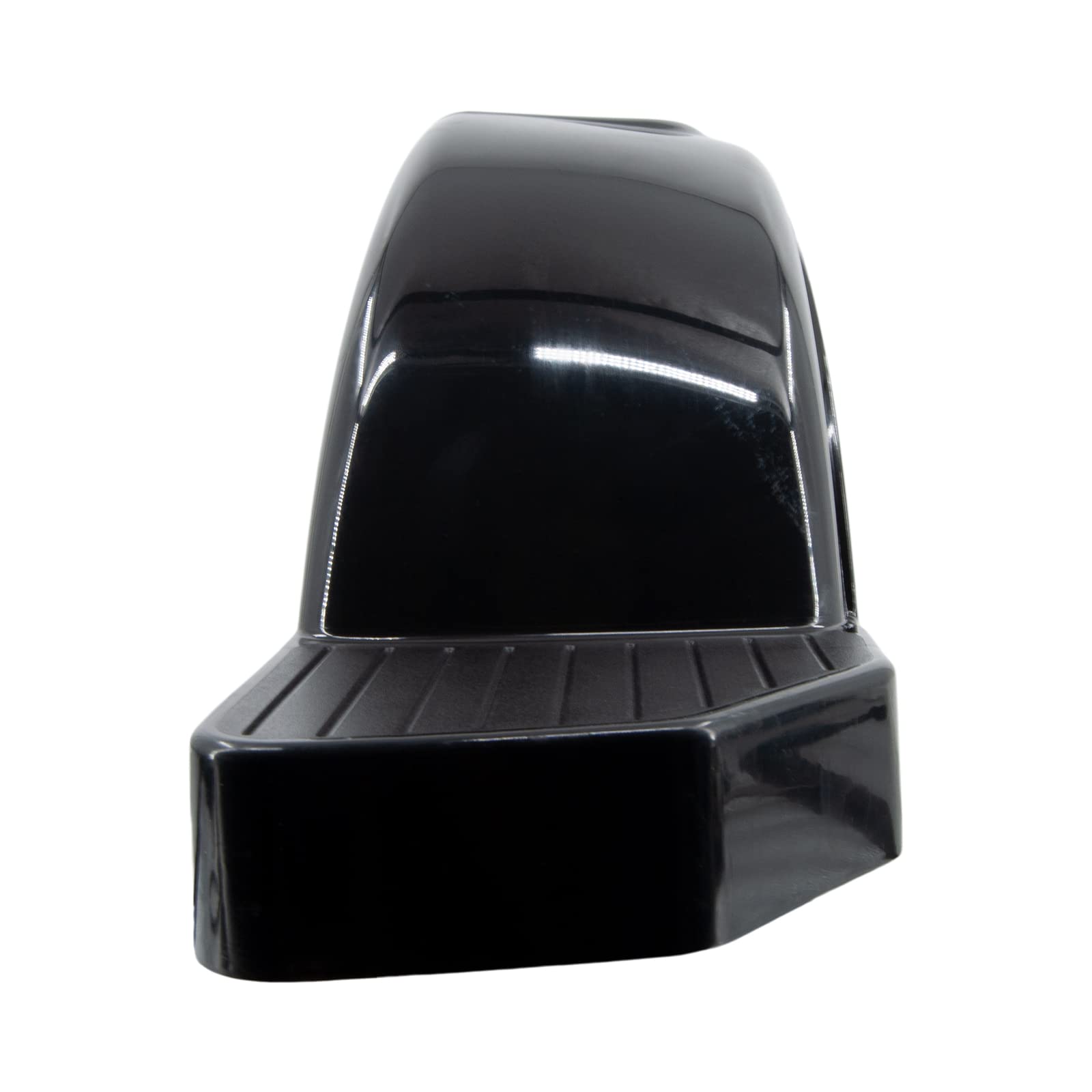 Pair Of Black Trailer Fenders With Steps - Fits Single-Axle Trailers With 13" Wheels, 29" L X 9" W