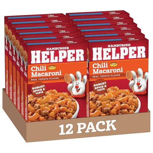 Hamburger Helper Chili Macaroni Pasta Meal