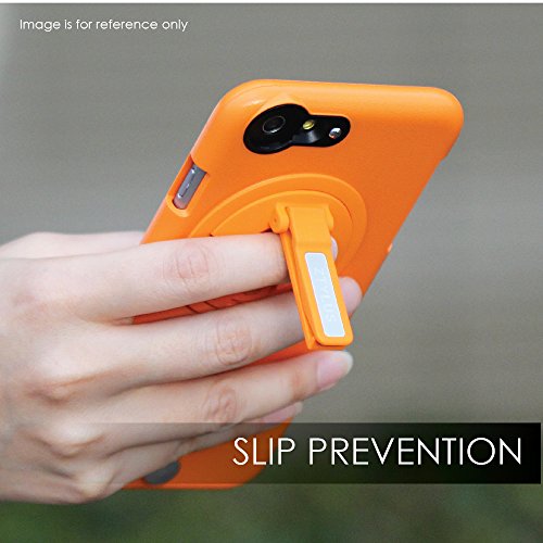 Ztylus Z-Clip Car Phone Vent Clip W/Black Leather Feel Smartphone Case For Apple Iphone 6 Plus & 6S Plus Multipurpose Kickstand Pocket Clip Case - Non-Slip Phone Case Magnet Free Full Body Protection #TOP6