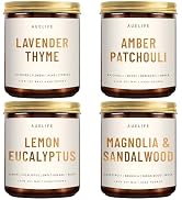 4 Pack Scented Candles Set | Scented Candles for Home, Aromatherapy Candle Gifts, Soy Candles for...