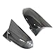 Real Carbon Fiber Mirror Caps, Ox Horn Side Rearview Mirror Covers Replacement for BMW F20 F21 F22 F23 F30 F31 F32 F33 F36 F87 M2 X1 I3 I3S