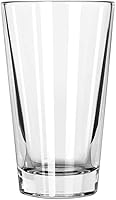 Libbey 16oz Pint Glasses with DuraTuff Rim (1639HT) - Durable Heat-Treated Set of 4 for Beer & Cocktails
