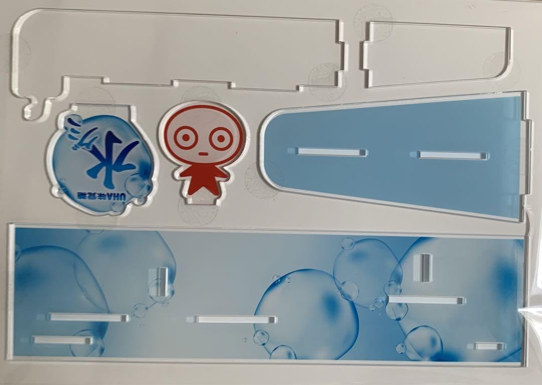 水グミ コムドットアクリルスタンド UHA味覚糖 コムドット 水