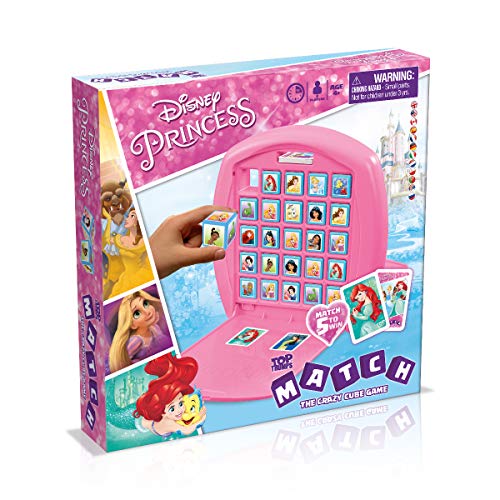 Top Trumps Jeu de société Disney Princess Match Multicolore