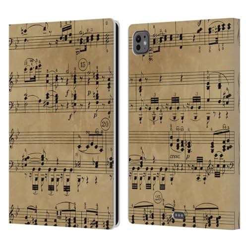 Étui portefeuille iPad Pro 11 M4 cuir compatible Apple 2024 2025 Beethoven