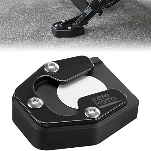 KEMIMOTO Motorcycle Kickstand Extender Pad Compatible with