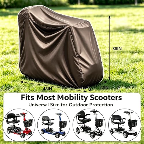 Image of Mobility Scooter Storage Cover, Mobility Scooter Accessories ,48 inchx22 inchx38 inch