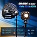 Amaran Halo 100X COB Led Video Light 100W Bi-Color 2700k-6500k,4,890 lux @ 1m (Bare),Ultra-Compact Travel Light,USB-C PD Power,App/NFC Control, Bowens Mount for YouTube TikTok Studio (100, Watts)