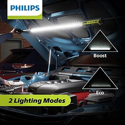Philips Automotive Lighting Xperion 6000 Under hood Work Light, 1200 Lumen Professional Flash Light with Flood Light and 360 Rotational Light Bar for Mechanics | X60BONNX1