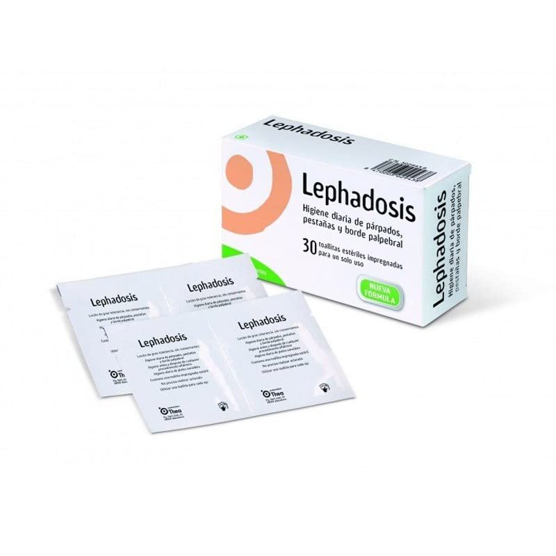 Lingettes LEPHADOSIS contre les paupières irritées soin adulte