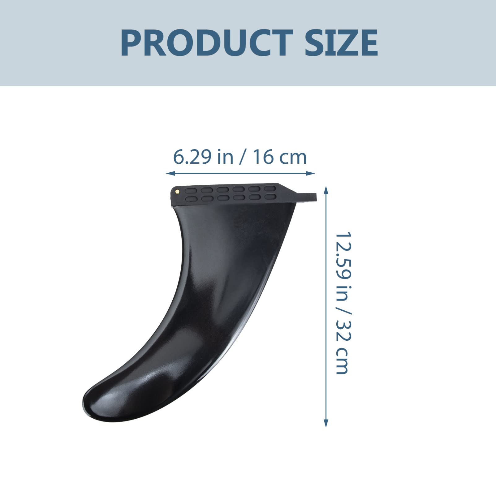 Stand-up Paddle Board Fin Universal Replacement 9 Inches Inflatable Board