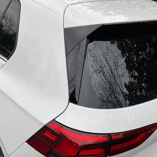 Déflecteurs d'air lunette arrière Golf VIII HB 3-5 portes 2020 ABS noir luisant becquet