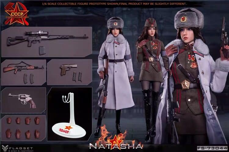 Amazon | FLAGSET 1/6 FS-73044 ソビエト連邦 美人将校 ナターシャ 2.0 