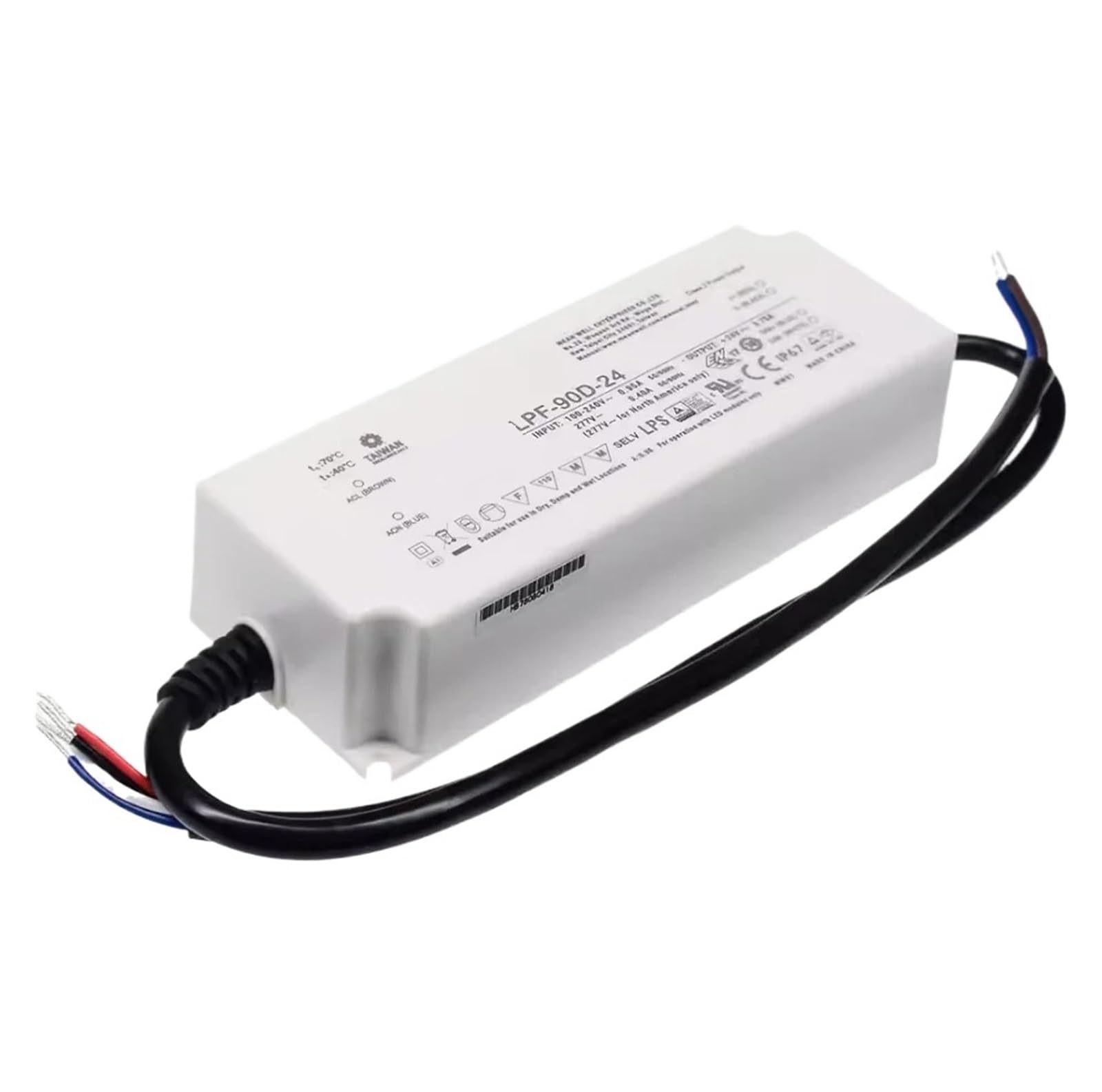 BRODEFUP 90W Constant Current Mode LED Driver LPF-90D-15 LPF-90D-20 LPF-90D-24 LPF-90D-30 LPF-90D-36 LPF-90D-42 LPF-90D-48(LPF-90D-42)