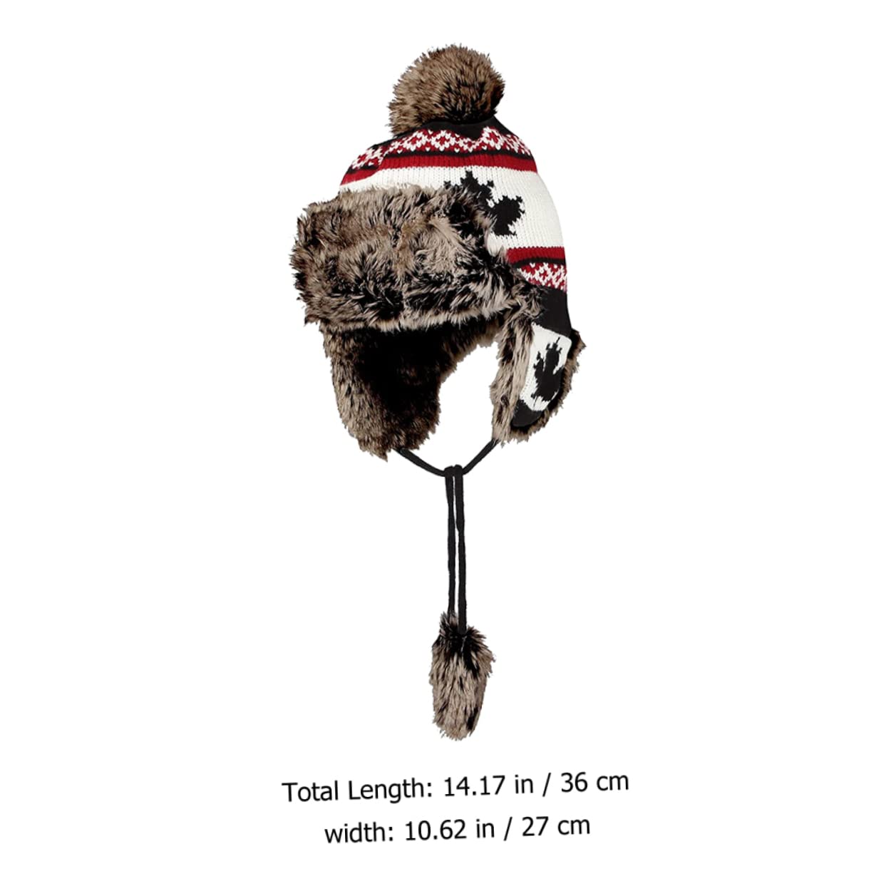 4 Piezas gorro de arce sombrero de mujer gorra con orejeras sombrero con orejeras gorro termico cálido caliente aire a prueba de viento lana