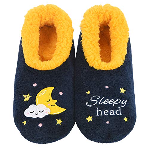 Snoozies Pairables Womens Slippers - House Slippers - Sleepyhead - Medium