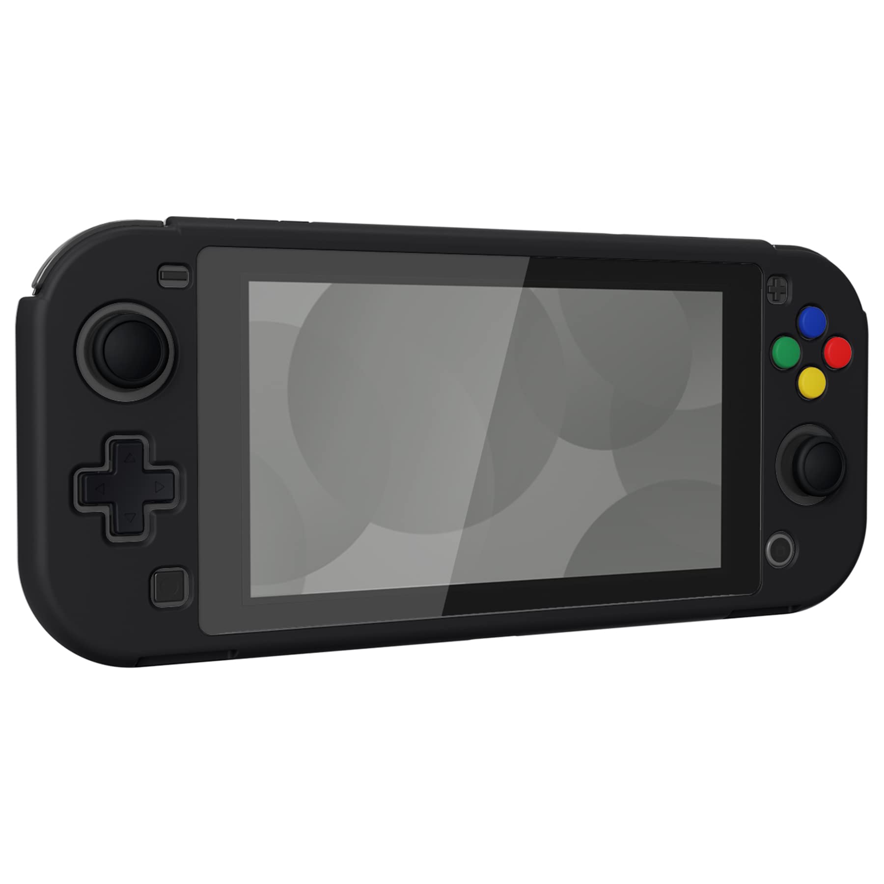 eXtremeRate PlayVital Funda Protectora para Nintendo Switch Lite | Carcasa Rígida de PC, Protección Diaria, Ajuste Preciso, Instalación Sencilla, Color Negro