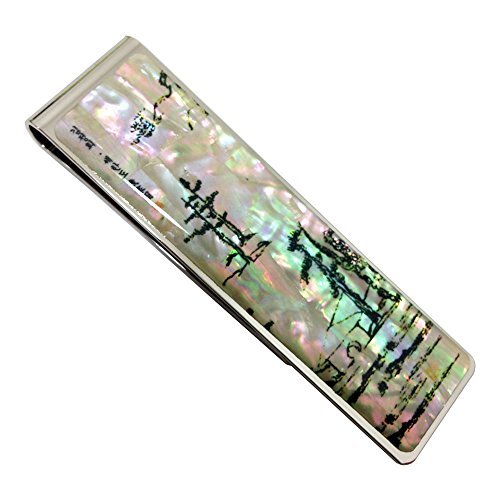 Magnetic Mother of Pearl Money Clip-image-4