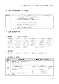 中学校技術・家庭 技術分野「主体的に学習に取り組む態度」の