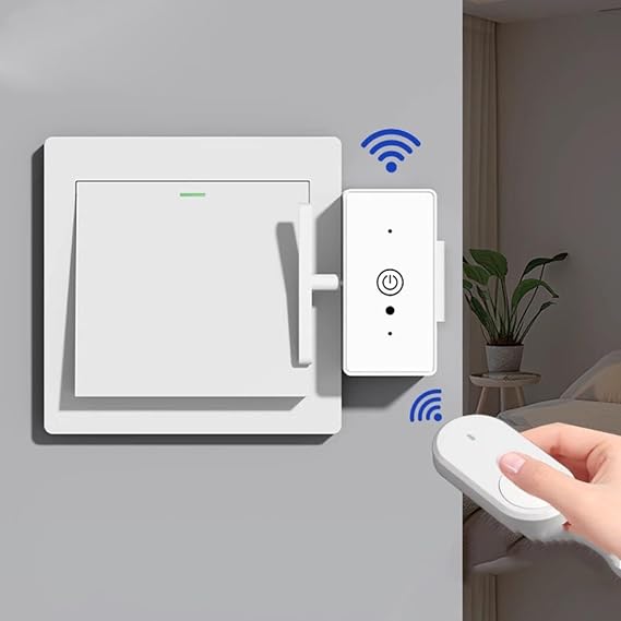Smart Switch Button Pusher, Wireless-Fingerbot Remote Button Pusher Switch Robot, Light Control Device For Home Automation(1)