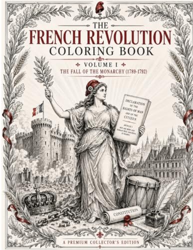 The French Revolution Coloring Book: Volume I: The Fall of the Monarchy (1789-1792) : A Premium Adult & Teens Historical Coloring Book (History in Color - A Premium Historical Coloring Book Series) image 2